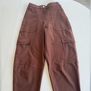 Lululemon High-Rise Cargo Barrel Pants Sz 25